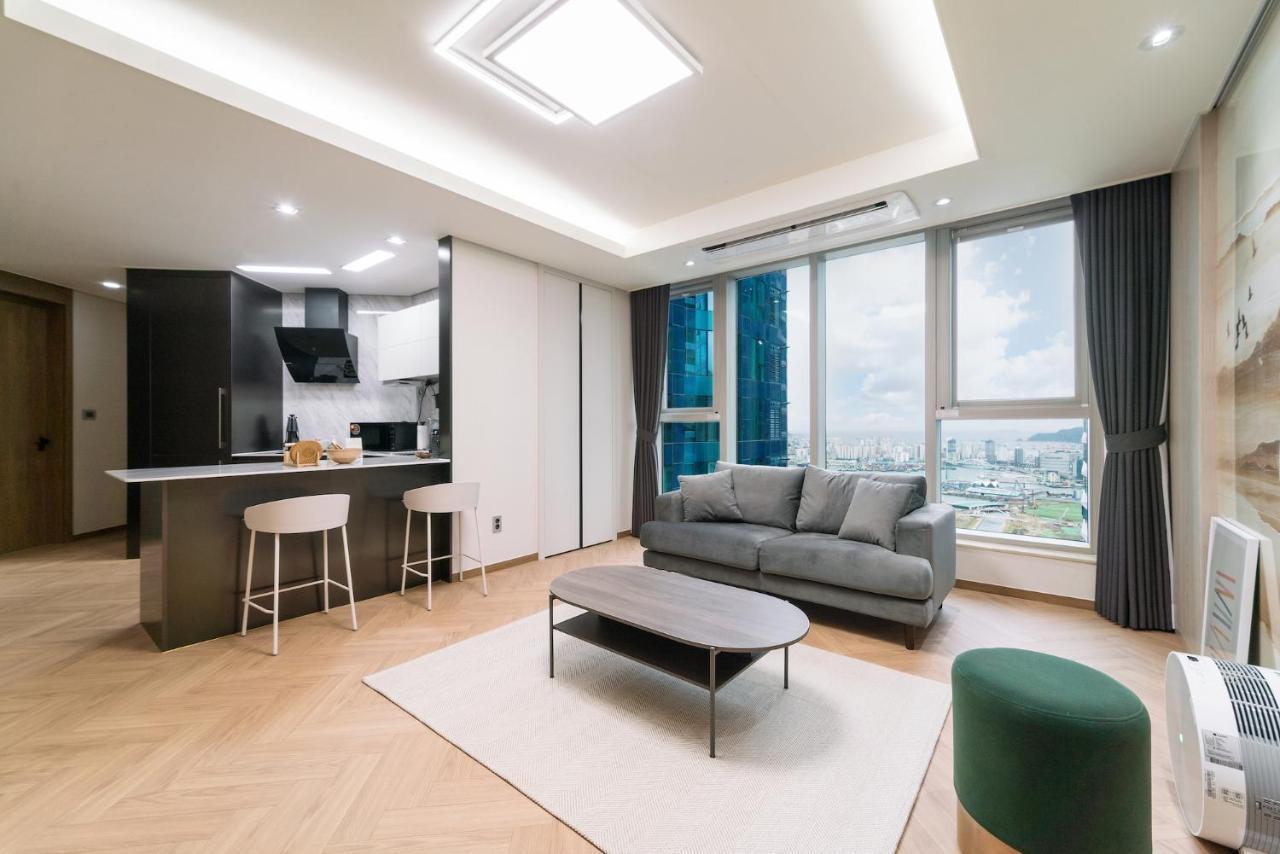 Apartmán Le Collective Busan Station Exteriér fotografie